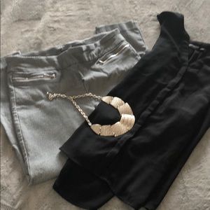 2 for $20 Van Heusen crop stretch pants